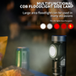 Linterna frontal LED giratoria de 90°