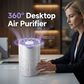 ✨ Purificador de aire de escritorio 360° – ¡Respira aire limpio en cualquier lugar! ✨