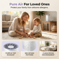 ✨ Purificador de aire de escritorio 360° – ¡Respira aire limpio en cualquier lugar! ✨