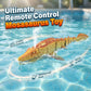 Juguete de control remoto de 2,4 GHz «Mosasaurus» que nada y echa agua