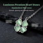 Magnetic Four-Leaf Clover Necklace for Women