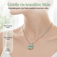 Magnetic Four-Leaf Clover Necklace for Women