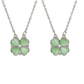 Magnetic Four-Leaf Clover Necklace for Women