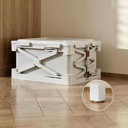 Caja de almacenamiento al vacío plegable con bomba eléctrica