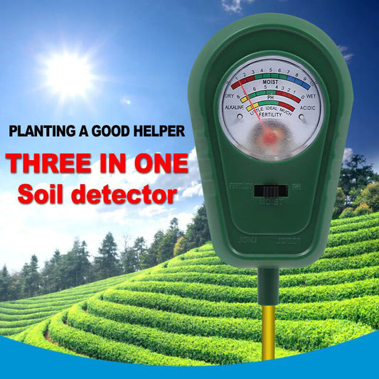 Detector de suelo 3 en 1 con indicador de puntero