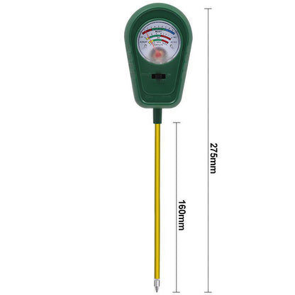 Detector de suelo 3 en 1 con indicador de puntero