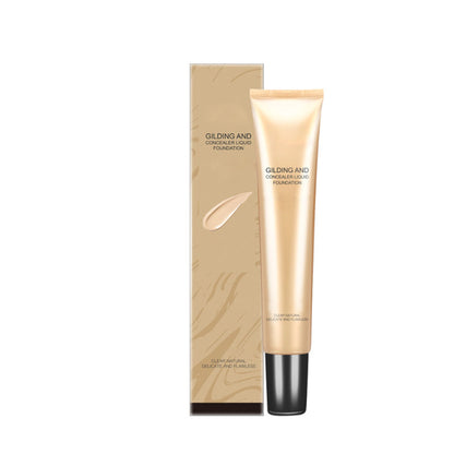 Base de maquillaje líquida de cobertura total y resistente al agua