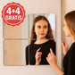 Adhesivo de pared acrílico con espejo autoadhesivo