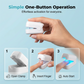 Dispositivo portátil de luz azul para el cuidado de las uñas