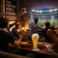 Vaso con forma de balón de fútbol para los aficionados al deporte
