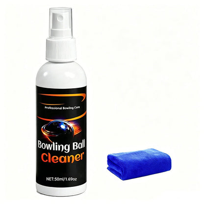 Spray limpiador portátil para bolas de bolos