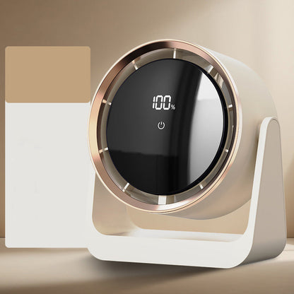 Ventilador de escritorio USB portátil ultrasilencioso y de viento fuerte.