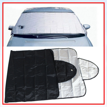 📢❄️¡Rebajas de invierno!⛄️ Protector para parabrisas apto para todas las estaciones: protege contra el sol, la escarcha y la nieve. Fácil de colocar y guardar 🚗✨