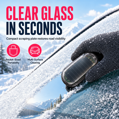 ❄️Herramienta portátil para quitar y limpiar la nieve del coche