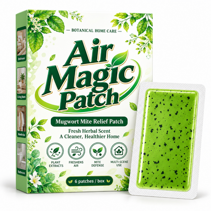 Parche de artemisa de larga duración para el alivio de las picaduras de ácaros - 1 paquete (6 parches)