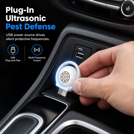 Repelente de plagas ultrasónico USB portátil