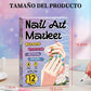 Set de Plumones Doble Punta para Nail Art y Decoración de Uñas